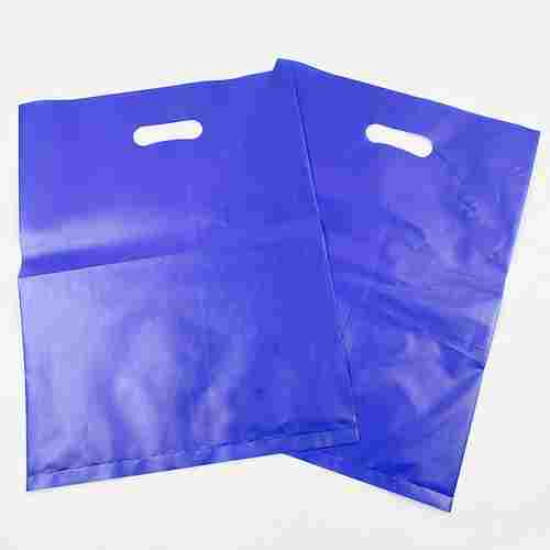 Eco Friendly Plain Pattern Plastic Shopping Die Cut Disposable Carry Bags