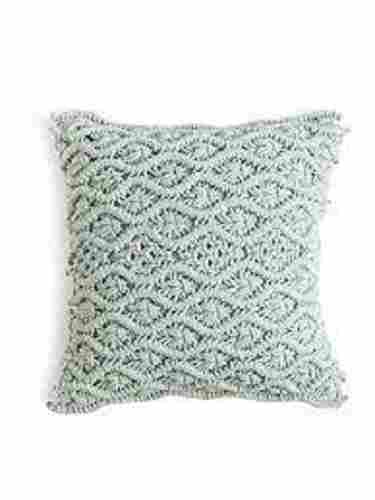Handcrafted Cotton Macrame Square Cushion Cover Decors For Sofa Couch Bed Living Room
