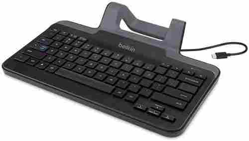 Highly Durable Scratch And Slip Resistant Black Computer Wired Keyboard