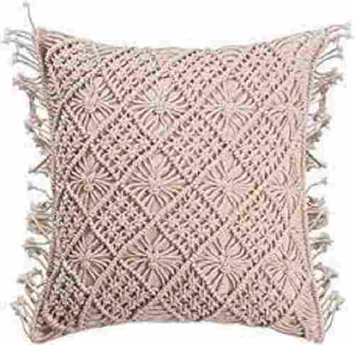 Macrame Square Cushion Cover Decors For Sofa Couch Bed Living Room