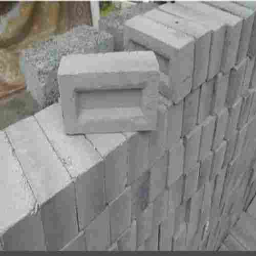 Grey Rectangular Side Walls Cement Brick