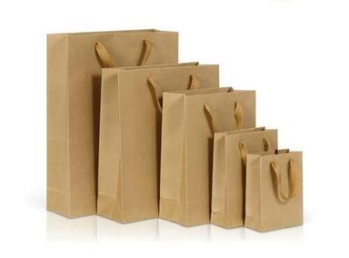 Lightweight And Recycled Eco Friendly Plain Paper Bags For Use In: Industrial