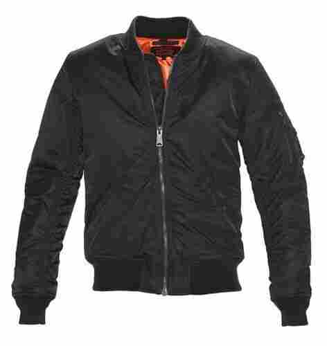 Daily Wear Regular Fit Full Sleeve Plain Extremely Warm Men Nylon Jacket