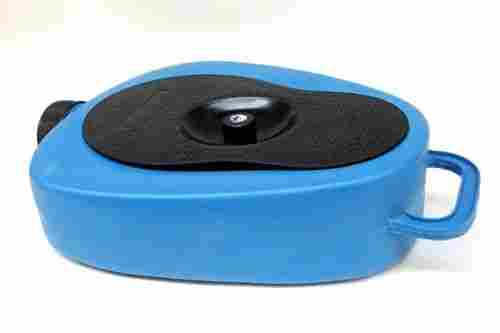 Plastic Blue Sagar Bed Pan For Patient Use