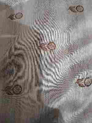 Hand Woven 100% Pure Muga Silk Fabric