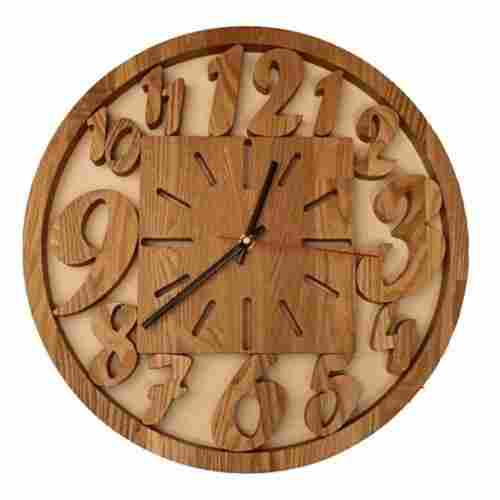 Natural And Antique Decoration Wooden Wall Clock 