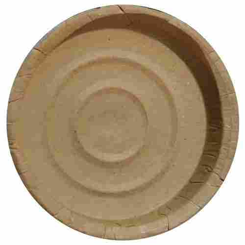 Round Shape Plain Pattern Disposable Paper Plate