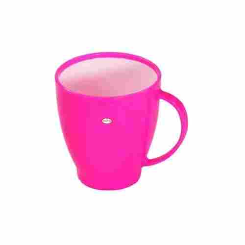 Home And Office Pink Plastic Tea Cup