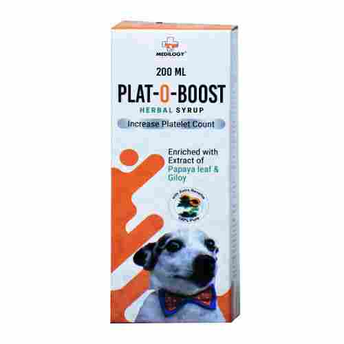 Herbal Plat O Boost Syrup for Veterinary