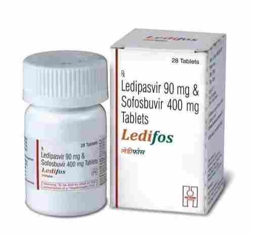 Ledipasvir 90 Mg And Sofosbuvir 400 Mg Tablets
