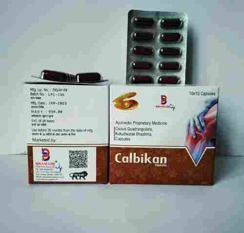 Ayurvedic Calcium Capsules (CALBIKAN)