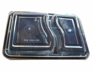 Capsules 2 Compartment Disposable Food Tray