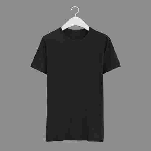 Men Plain Cotton Round Neck T Shirt For Casual Wear