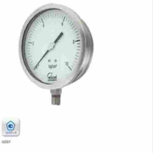 Round Shape Analog Pressure Gauge For Industrial Use