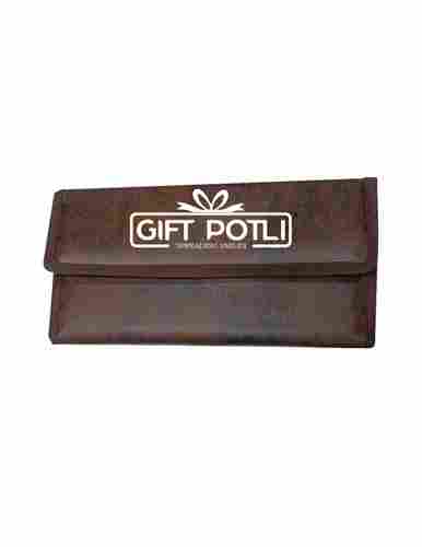 Corporate Gifting Brown Cheque Book Cover