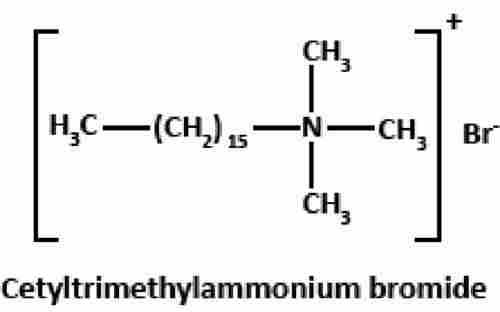 Cetyl Trimethyl Ammonium Bromide Molecular Formula C19h42brn