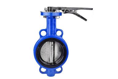Silver Stainless Steel Butterfly Valve For Water Fitting Use