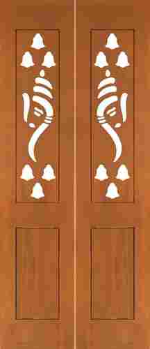 Terminate Proof And Designer Plywood Pooja Door