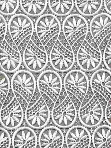 Embroidered Pattern Rayon Lace For Garments