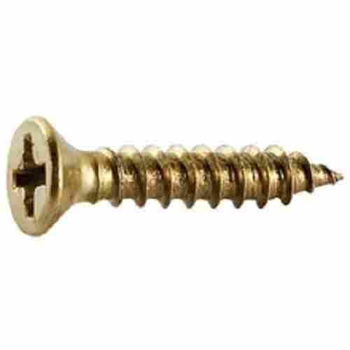 Corrosion And Rust Resistant Brass Plated Phillips Screw