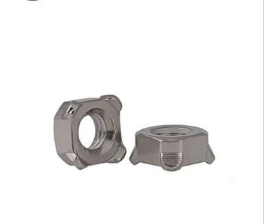 Grey Corrosion And Rust Resistant Metal Square Weld Nut
