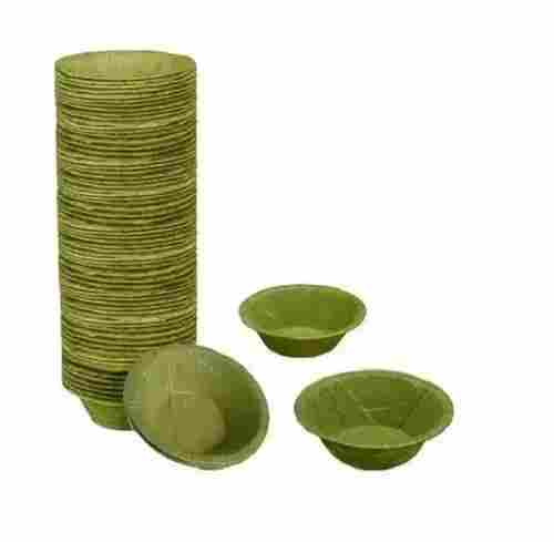 Eco-Friendly Lightweight Round Shape Leak Resistant Disposable Areca Leaf Bowl