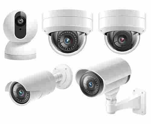 White Color Outdoor CCTV Camera