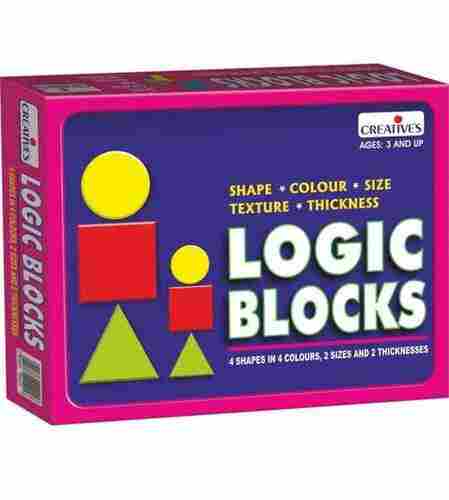 Multi Color And Multiple Shapes Creative'S Logic Block Game