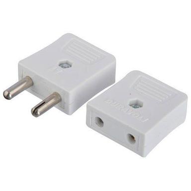 Polycarbonate Body Material 240v And 6a Current Rating 2 Pin Plug 