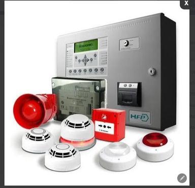 Advanced Fire Detector System with Smoke Detection and Emergency Alert