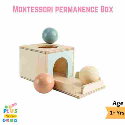 Montessori Wooden Toy Permanence Box