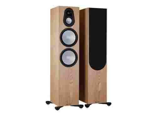 Solid Wooden Cabinet Rectangular Portable Electrical High-Base Audio Speakers