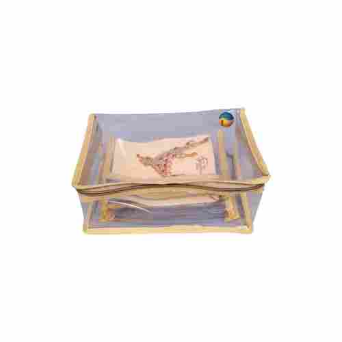 Jewellery Kit PVC with 6 Transparent Pouches
