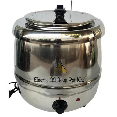 10Ltr Electric Stainless Steel Soup Pot
