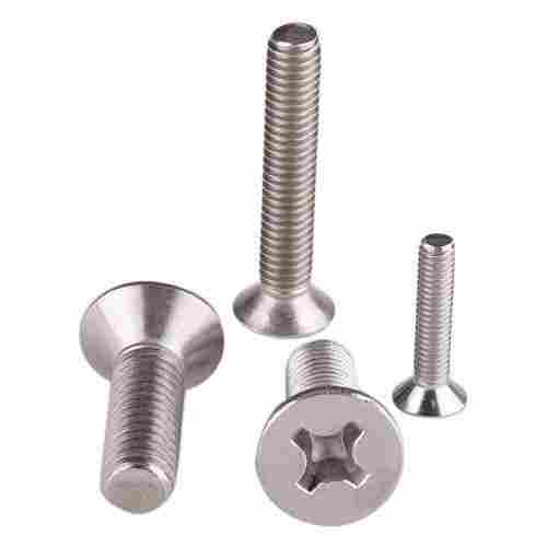 Corrosion And Rust Resistant Flat Head Stainless Steel Screws