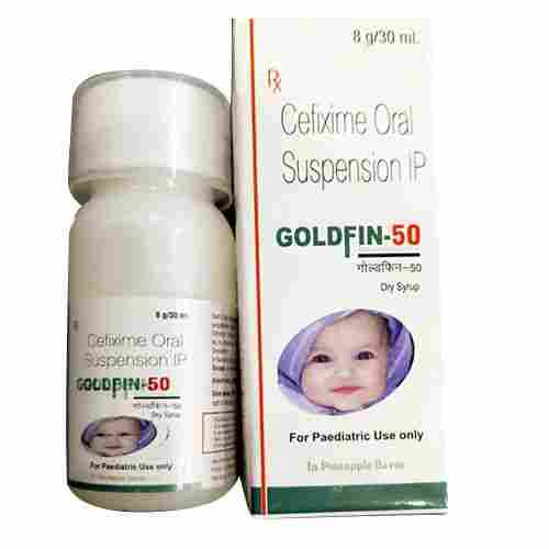 Goldfin-50 Syrup, Packaging Size 30 ml