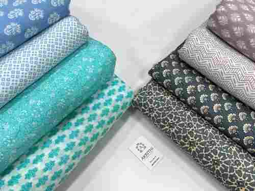Multi-Color Washable Cotton Fabrics For Textile Industry