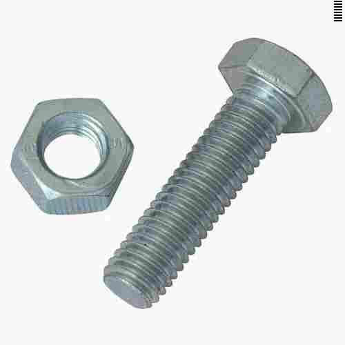 Polished Corrosion Resistant Hexagonal Head Ms Bolt Nut For Industrial