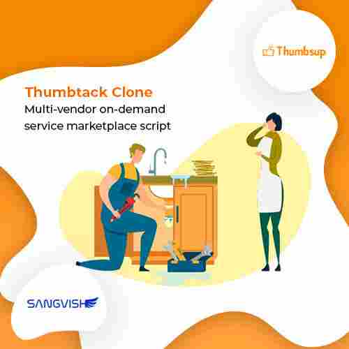 Thumbtack Clone Sangvish On Demand Service Marketplace Script