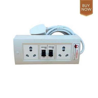 White Color Portable Electrical Switch Board