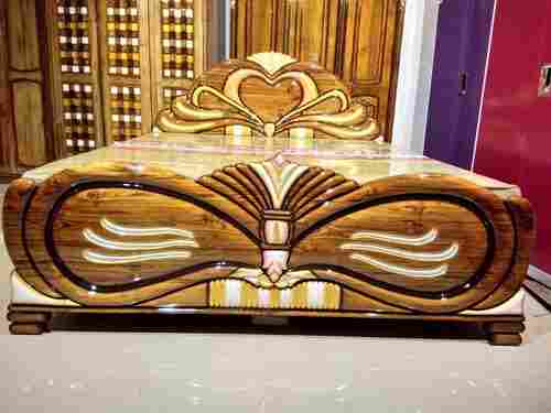 Durable Long Lasting Designer Teak Wooden Box Bed