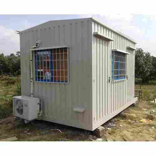 Powder Coated Rust Free High Strength Steel Porta Security Cabins