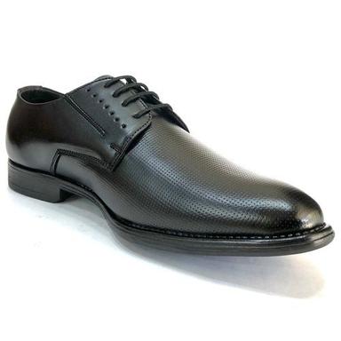 Extra Comfort Black Premium Formal Leather Shoes Weight: 400 Grams (G)