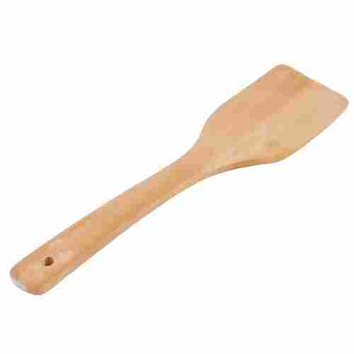 Polished Non Disposable Flat Wooden Spoon