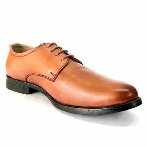 Premium Look Light Weight Tan Casual Leather Shoes
