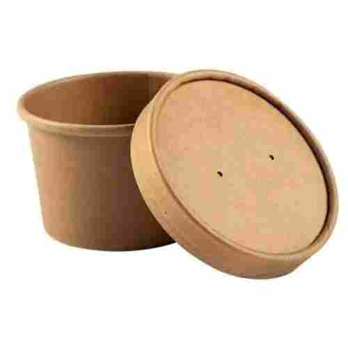 500 Ml Standard Paper Container With Paper Lid