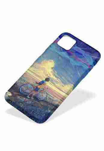 Lightweight Scratch Resistant Plastic Printed Fancy Mobile Phone Back Cover