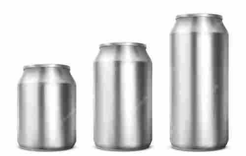 Polished Finish Corrosion Resistant Aluminium Empty Round Cans For Beverage