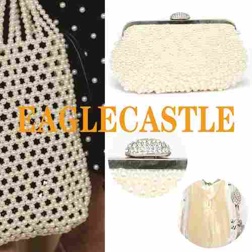 Pearl Clutch Bag For Ladies