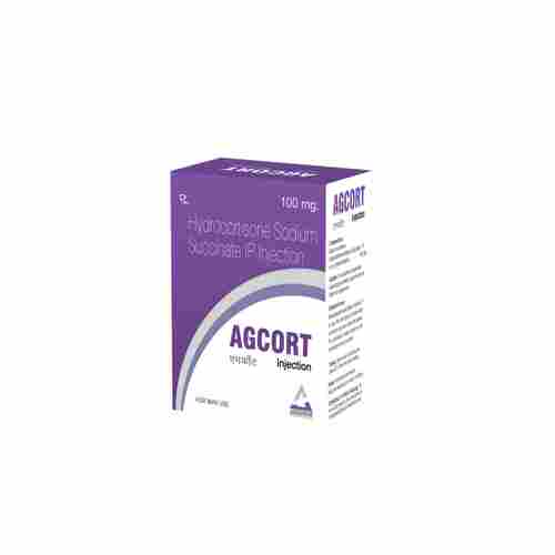 AGCORT Hydrocortisone Sodium 100mg Injection